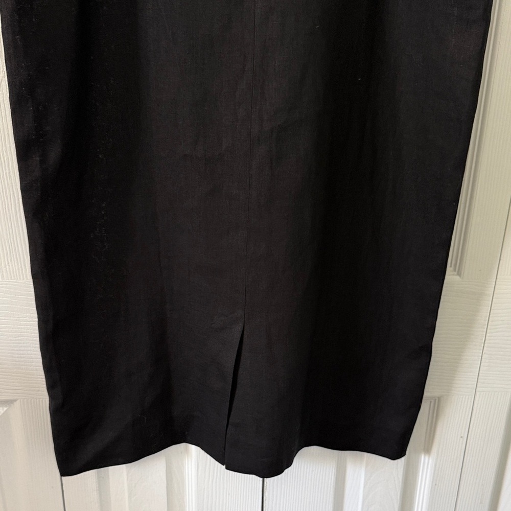 Reformation Britt Linen Skirt Sz 12 - Picture 9 of 11